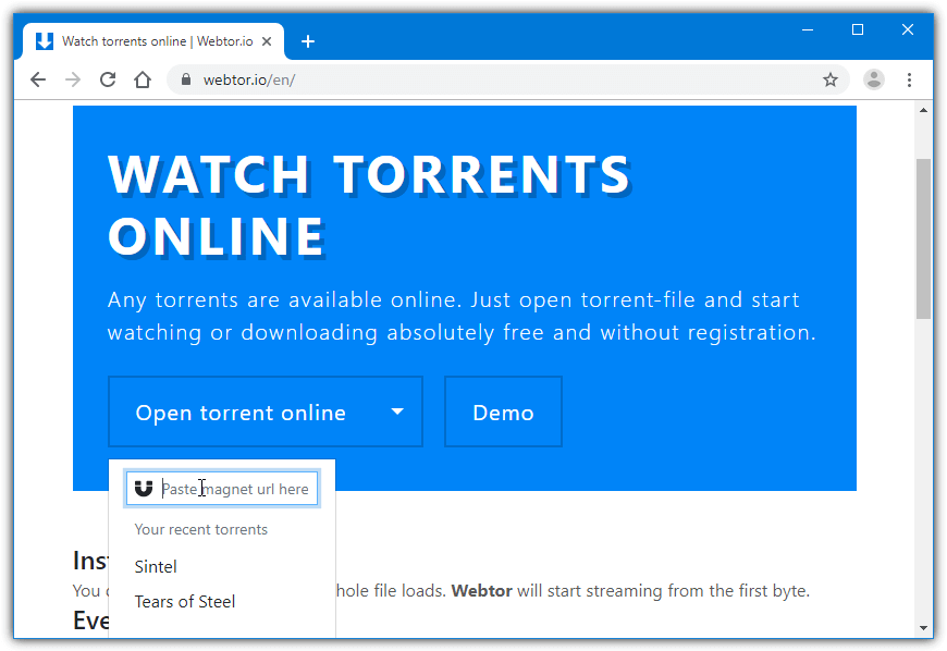 free torrent player for mac